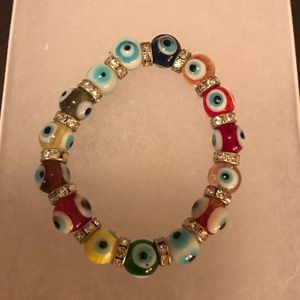 Evil eye bracelet